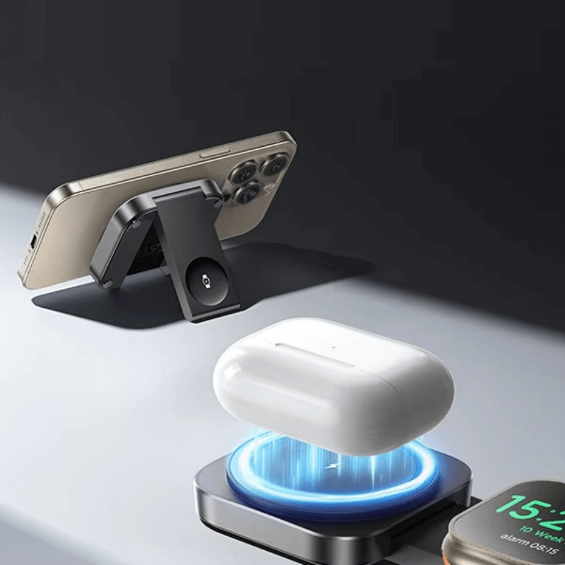Symplify™️ 2 in 1 Premium Wireless Foldable Charging Station