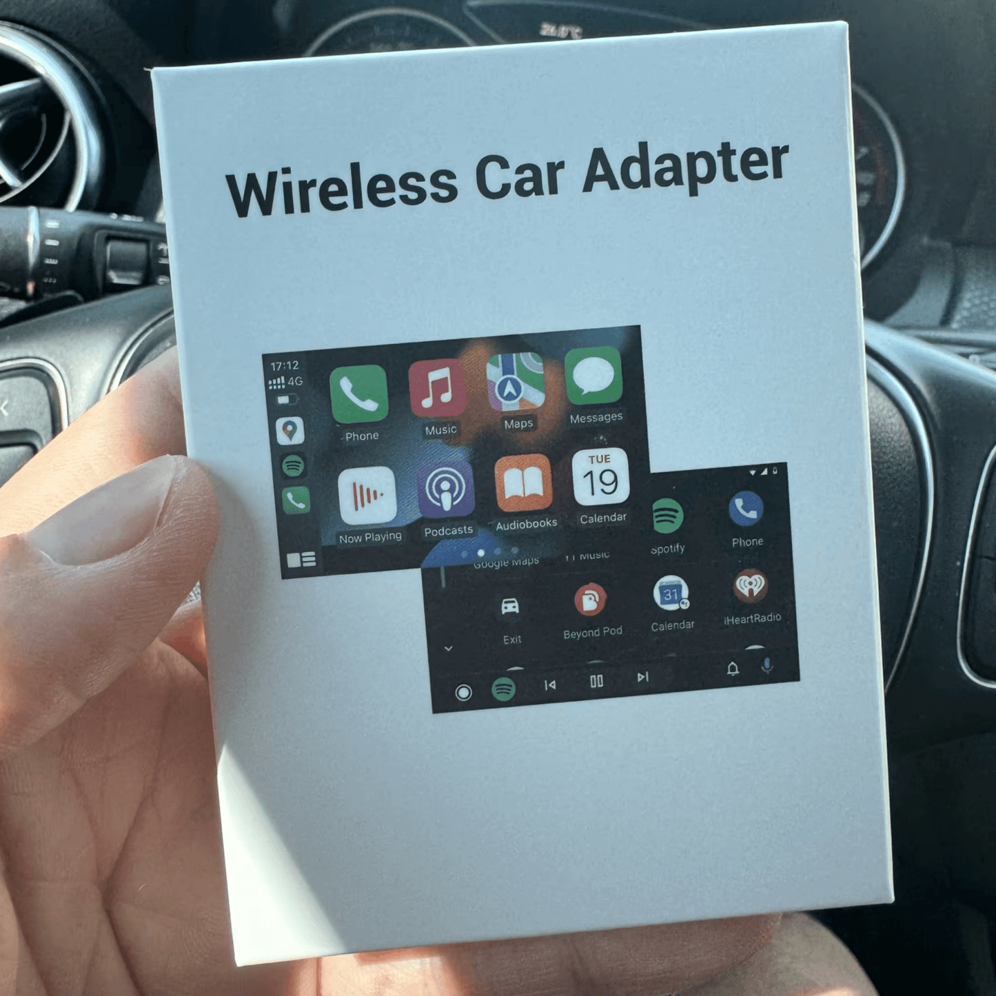 Symplify™️ CarPlay + Android Auto Wireless Adapter